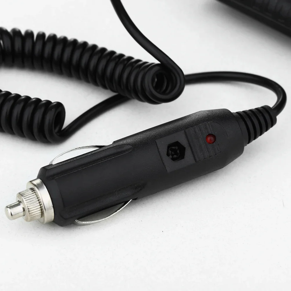 12V Car Charger Battery Eliminator For Baofeng Dual Band Radio UV5R 5RA 5RE Temperature Protection Walkie Talkie Accessories