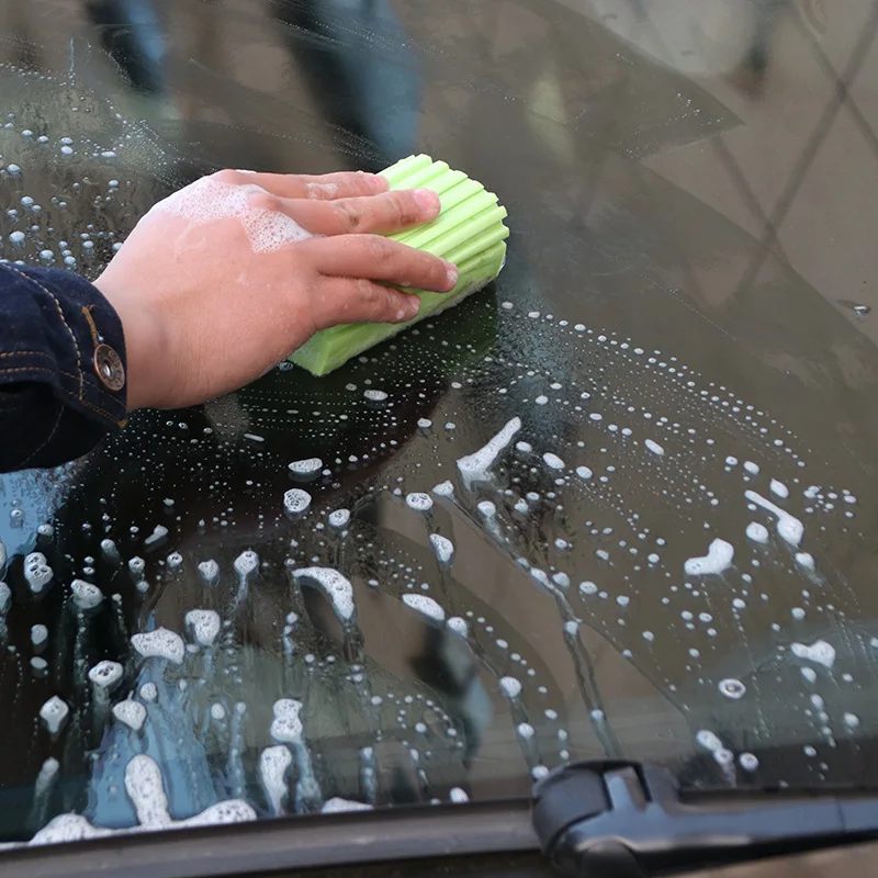 Éponge multifonctionnelle PVA à absorption d'eau, 1 pièce, accessoire de lavage de voiture, ménage, livres