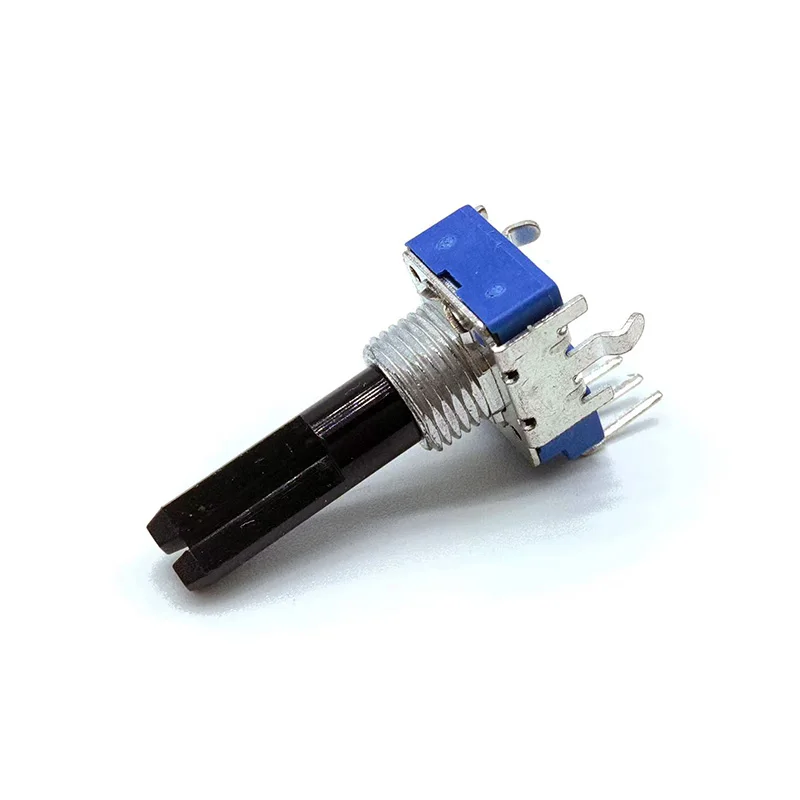 RK11 potentiometer Flx6 Ddj400 Pioneer DJ with middle point B103 B10K single coupling 4 pin Long pin half shaft 23mm 1 pcs multiturn potentiometer linear potentiometer rotary potentiometer potentiometer kit trimmer potentiometer adjustable resistor potentiometer knobs