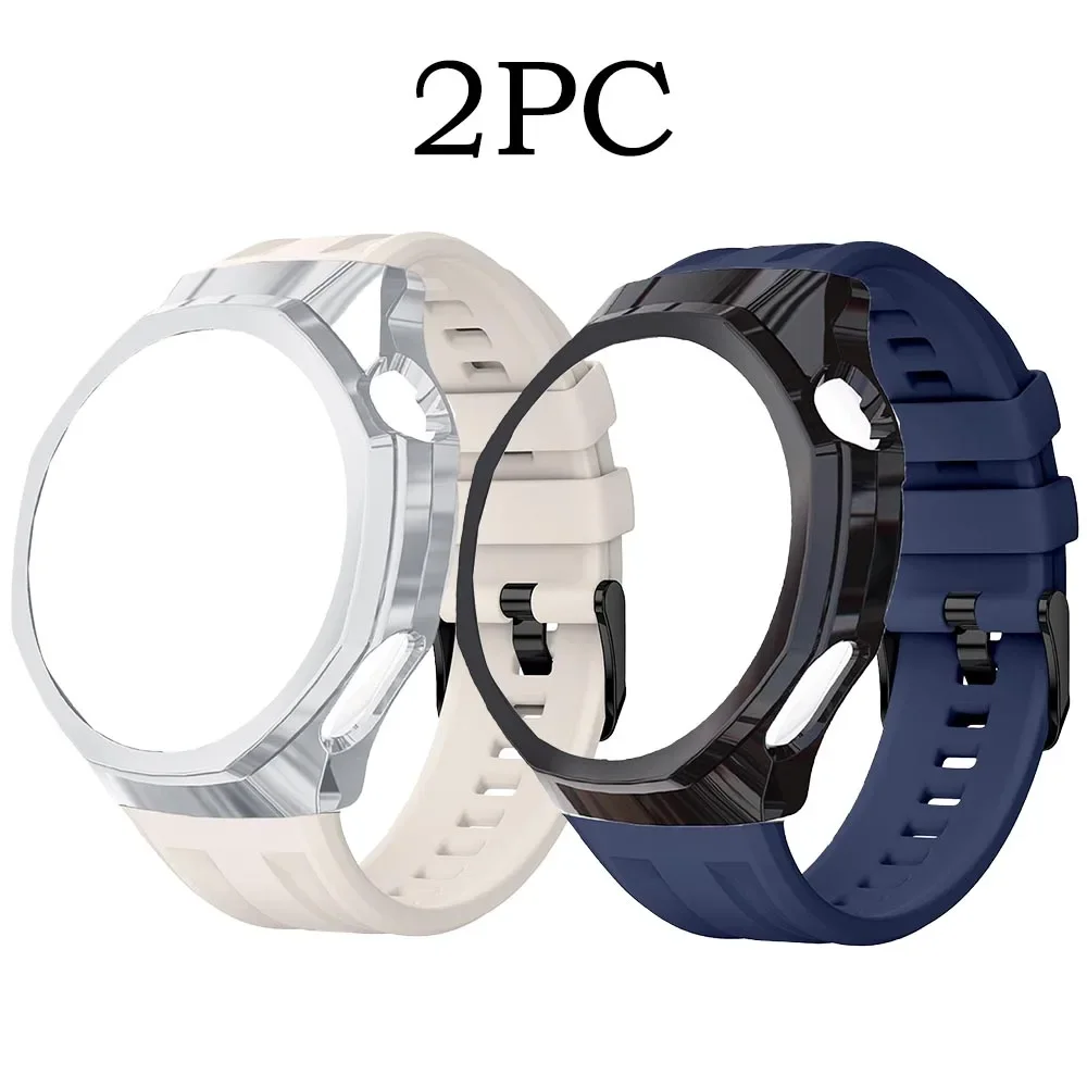 Dual-Function Silicone Strap with Protective TPU Case