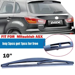 Universal 10 Hybrid Rear Windshield Wiper Blade - Sleek and Durable Auto Accessory - 10 inch
