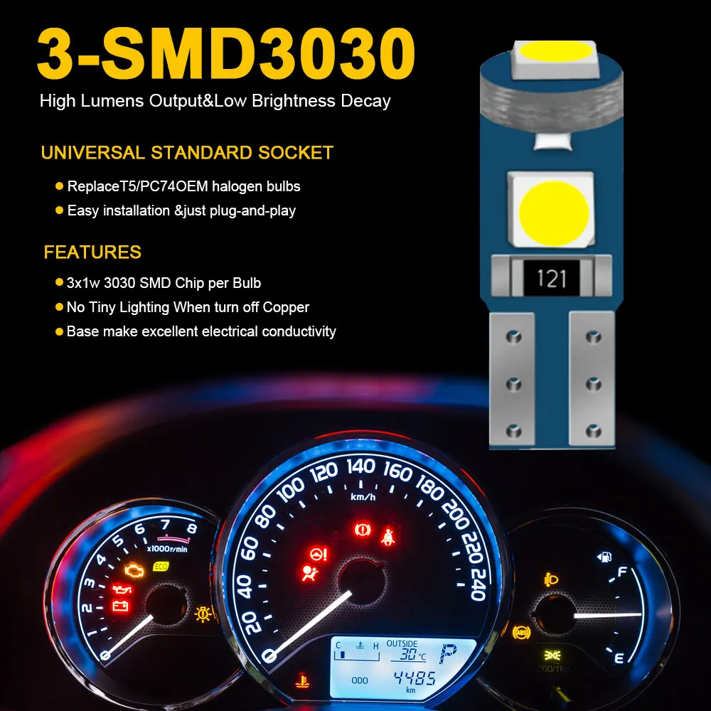 BMTxms ĵ LED ׸   Ʈũ  ¦ ̼ Ʈ   ŰƮ,  Ʈ T5  W3W  Ʈ, 10 