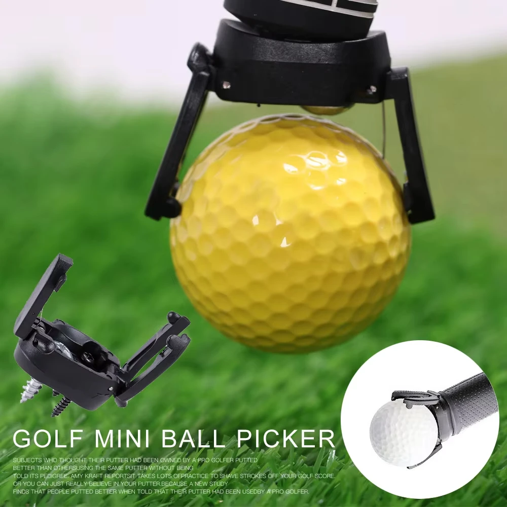 Outdoor Golf Ball PickUp For Putter Open Pitch And Retriever Golf Ball Picker Golfball Pick Up Tools Golf Training Aids