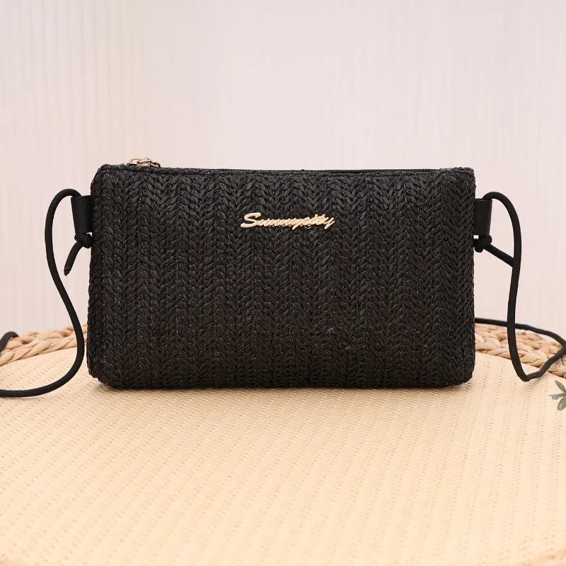 حقيبة كتف رعوية جديدة وبسيطة للنساء، حقيبة كتف عصر...