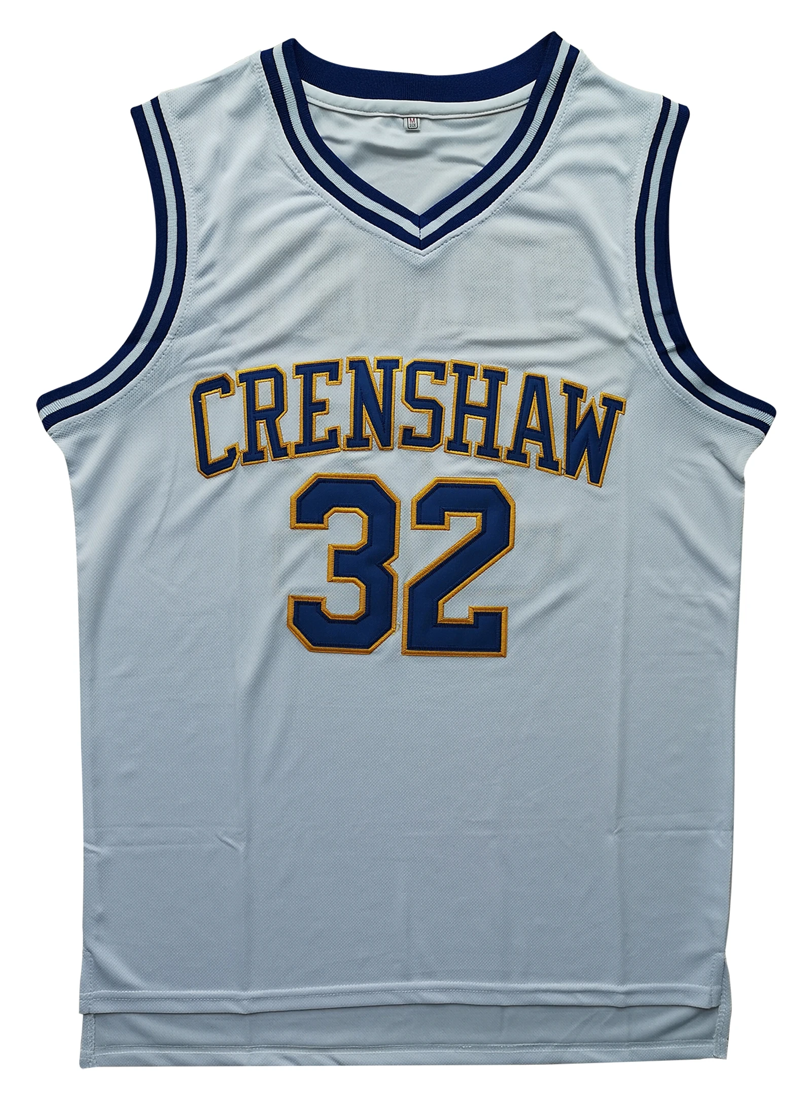 Monica Wright 32 Crenshaw High School Basketball Jersey with Love