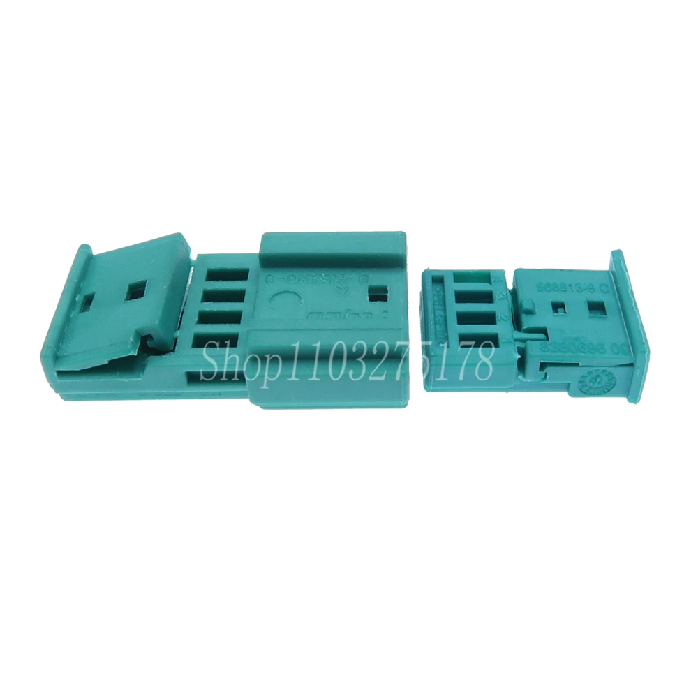 1 Satz 4-polig 66098-9 0-878101-9 Hochtöner stecker Auto-Umgebungs licht kabelbaum buchse für BMW-Autozubehör – Detail 5