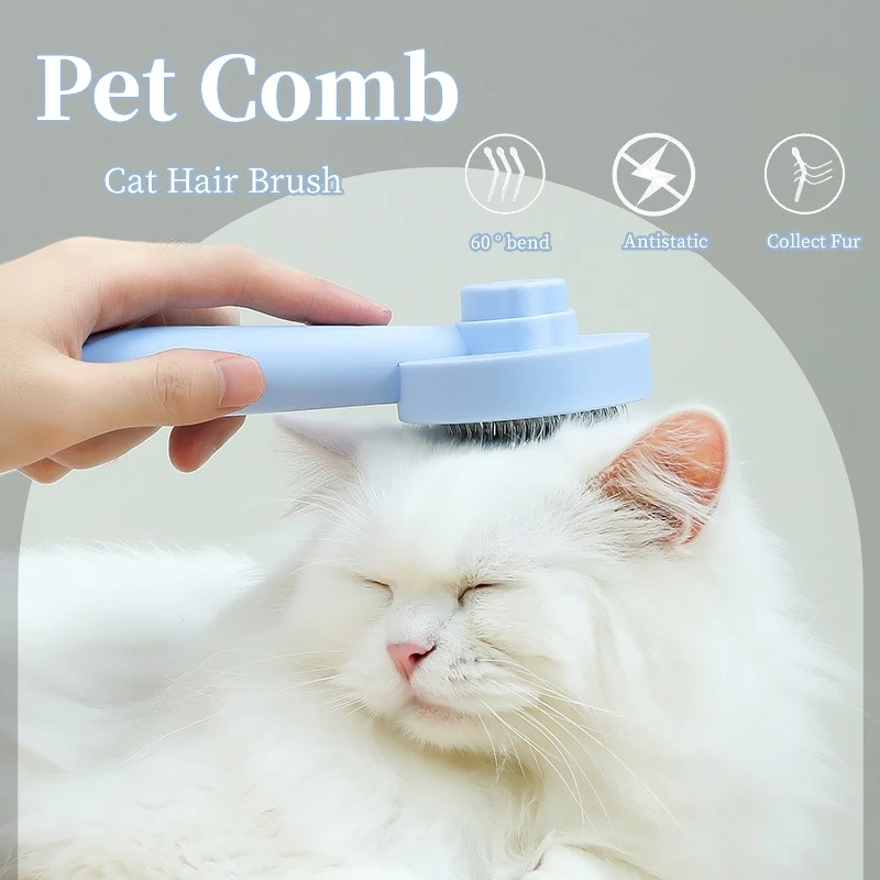 Pet Self Cleaning Hair Brush Hair Brush Self Cleaning Dog Pet Hair