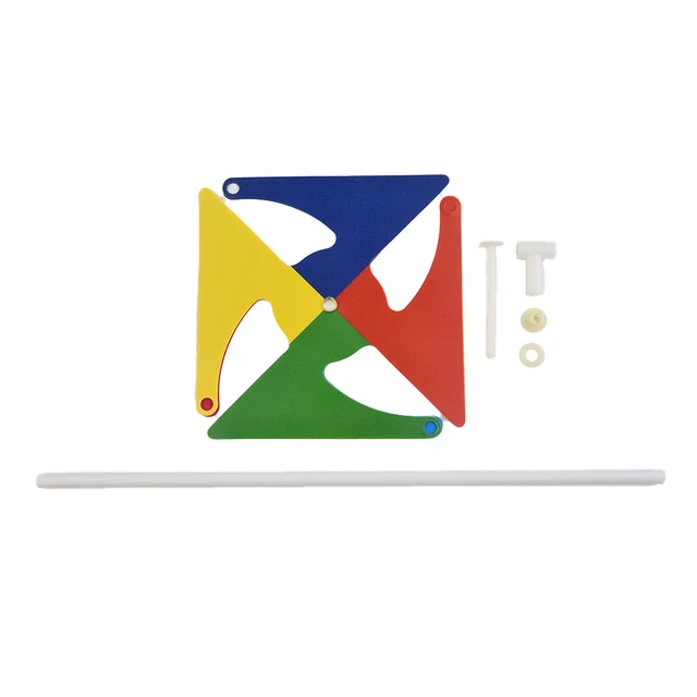 Színes Szélmalom Szélfutó Díszítő Kerti Udvari Parti Kemping Dekoráció Kültéri Játékok Gyerek Diy Dekorációhoz - Image 3