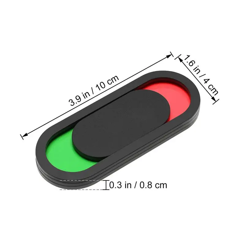 Señales Deslizantes Para Puerta De Baño - Pack De 5, Autoadhesivas | Indicador Ocupado/Vacante, Protección Privacidad