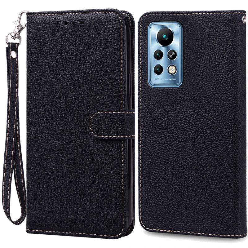 Leather Wallet Flip Case - Elegant Protective Cover