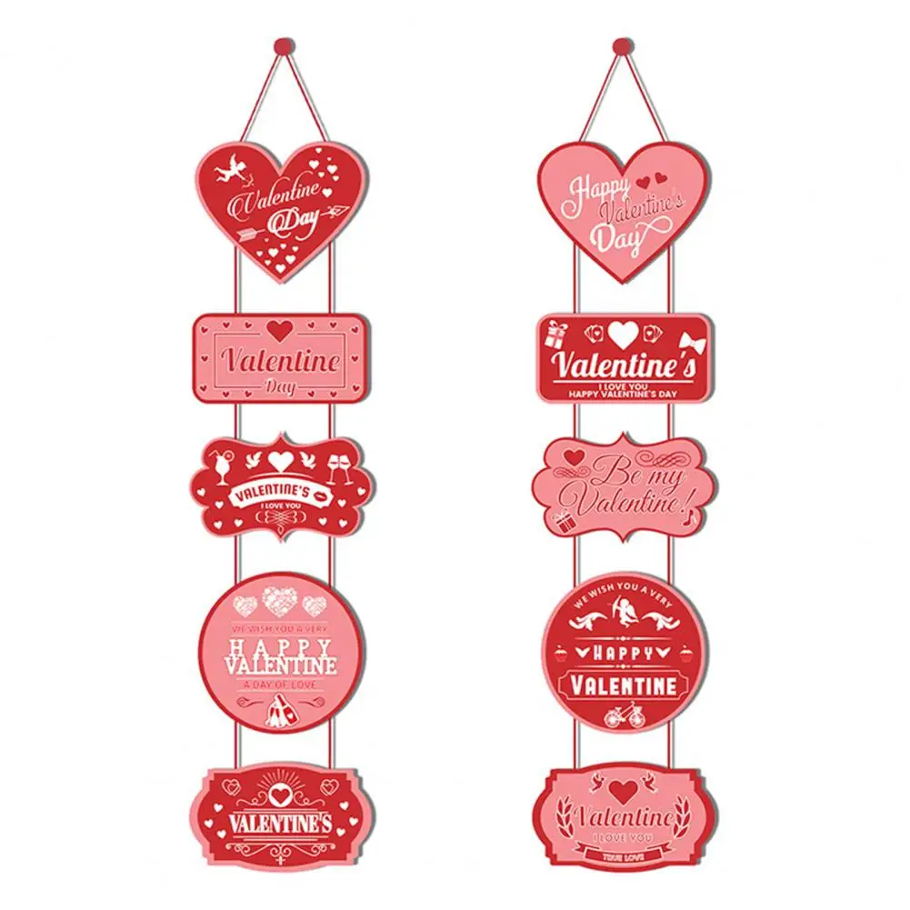 

Door Hanging Decor Romantic Valentine's Day Door Hanging Ornaments for Home Party Decoration Wedding Supplies Valentine Day Door