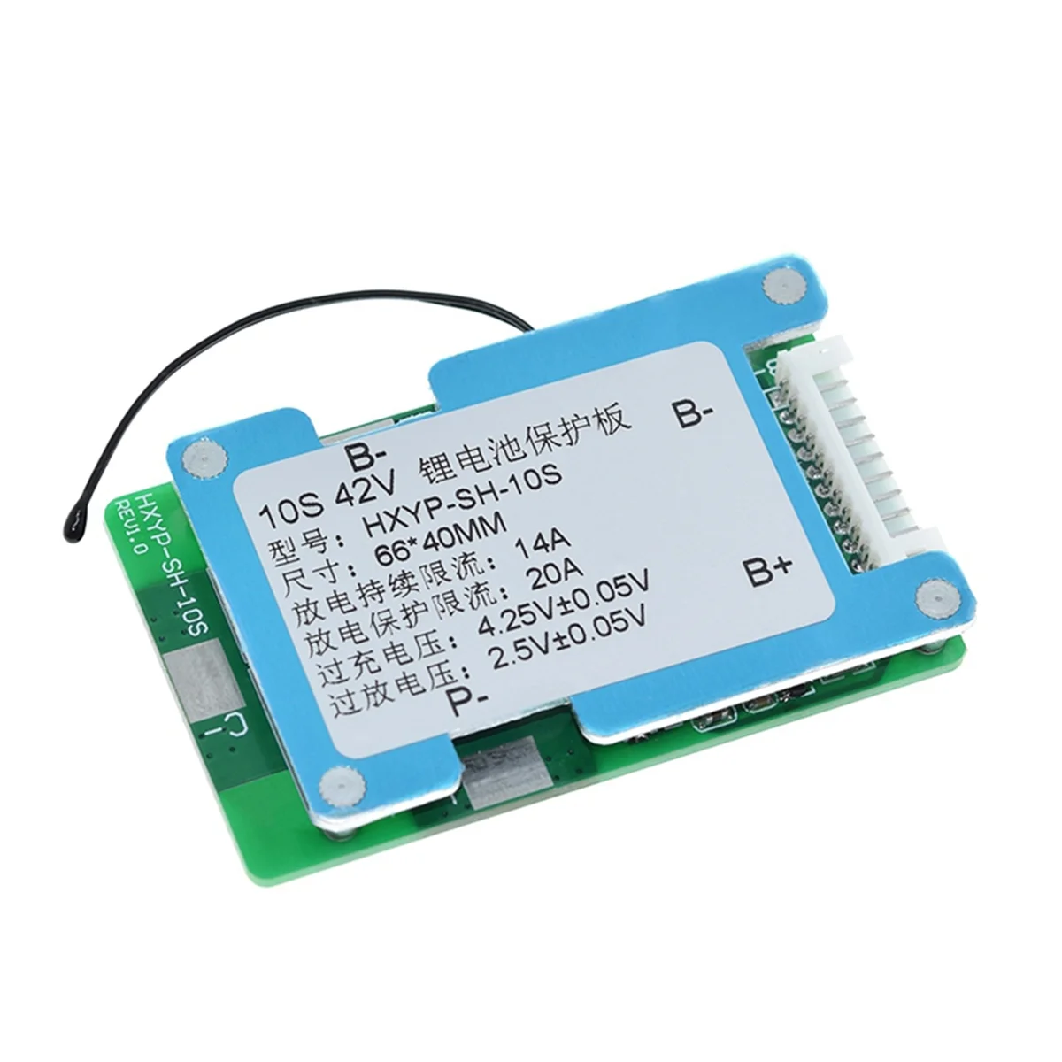 10S 42V 15A for BMS Polymer Cell 18650 Lithium Battery Protection Board with Balance Built-in Temperature Control,lithium battery protection board