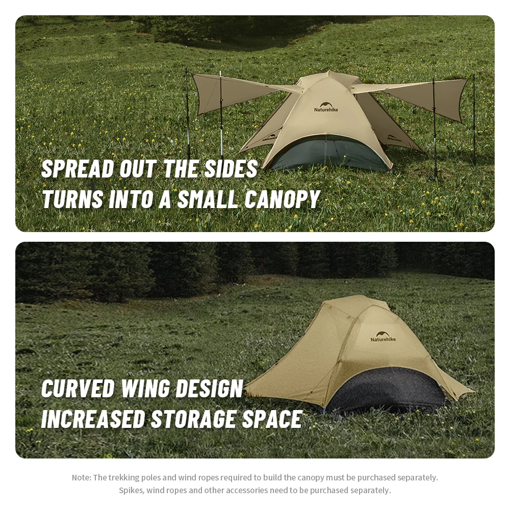 Naturehike Star River UL Ultralight Hiking Tent Tandem Outdoor Camping equipment Overnight Camping Tent