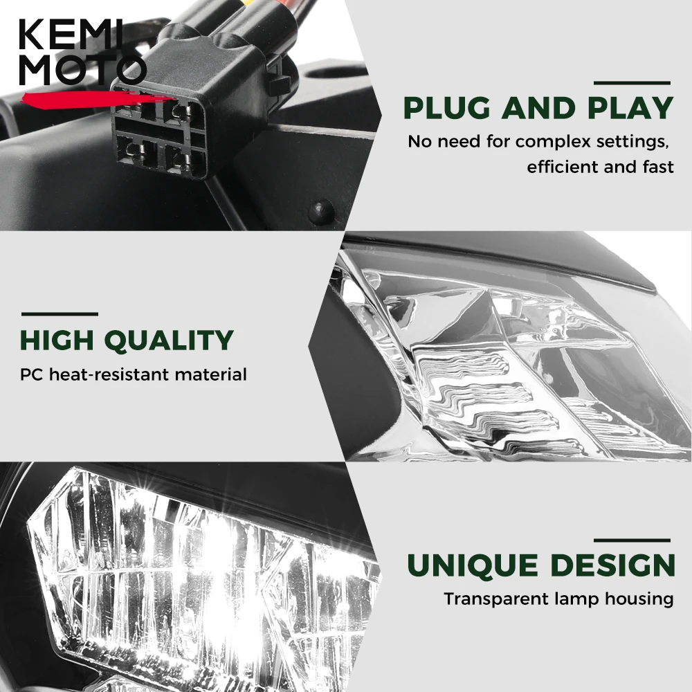 Рисунок 2 - Мотоциклетная фара Z650 Z900 для KAWASAKI Z250