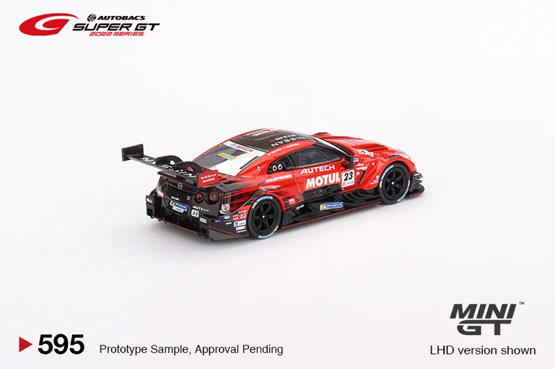 TSM MINI GT 1/64 minigt#595 Nissan GT-R Nismo GT500 SUPER GT