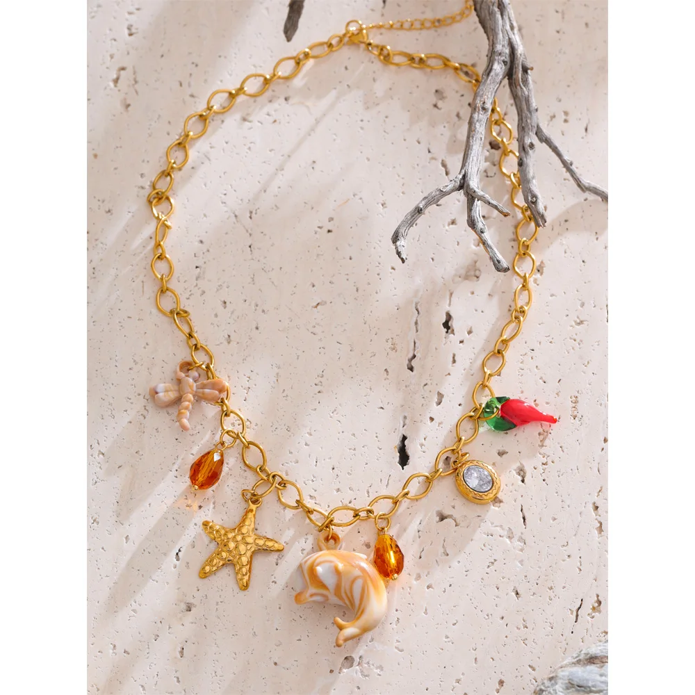 Yhpup Trendy Necklace Women