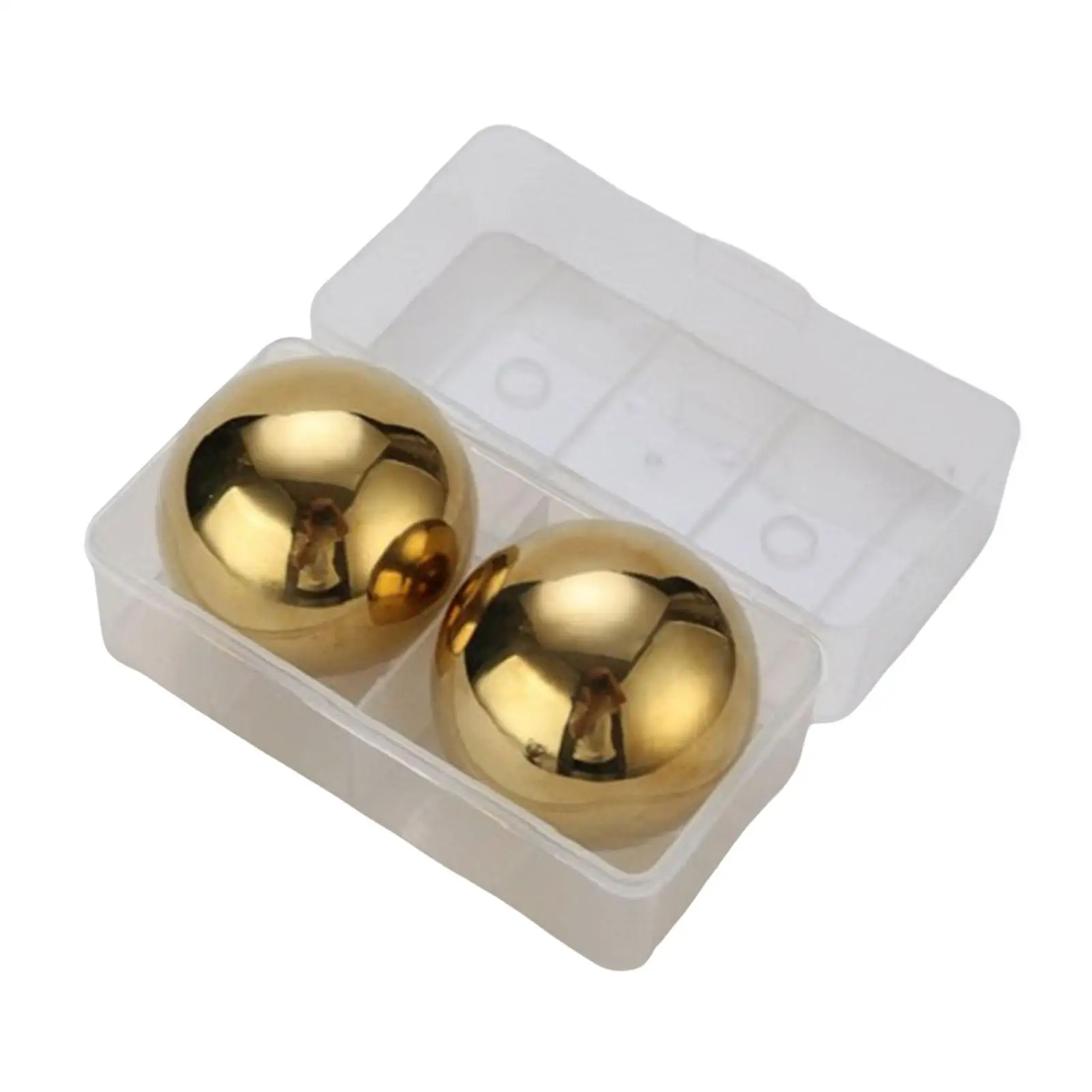 Whiskey Stones 2 Pieces Ice Balls Reusable Chilling Balls Convenient with Storage Box Chilling Spheres Ice Spheres For Husband Drinks Vodka Dad