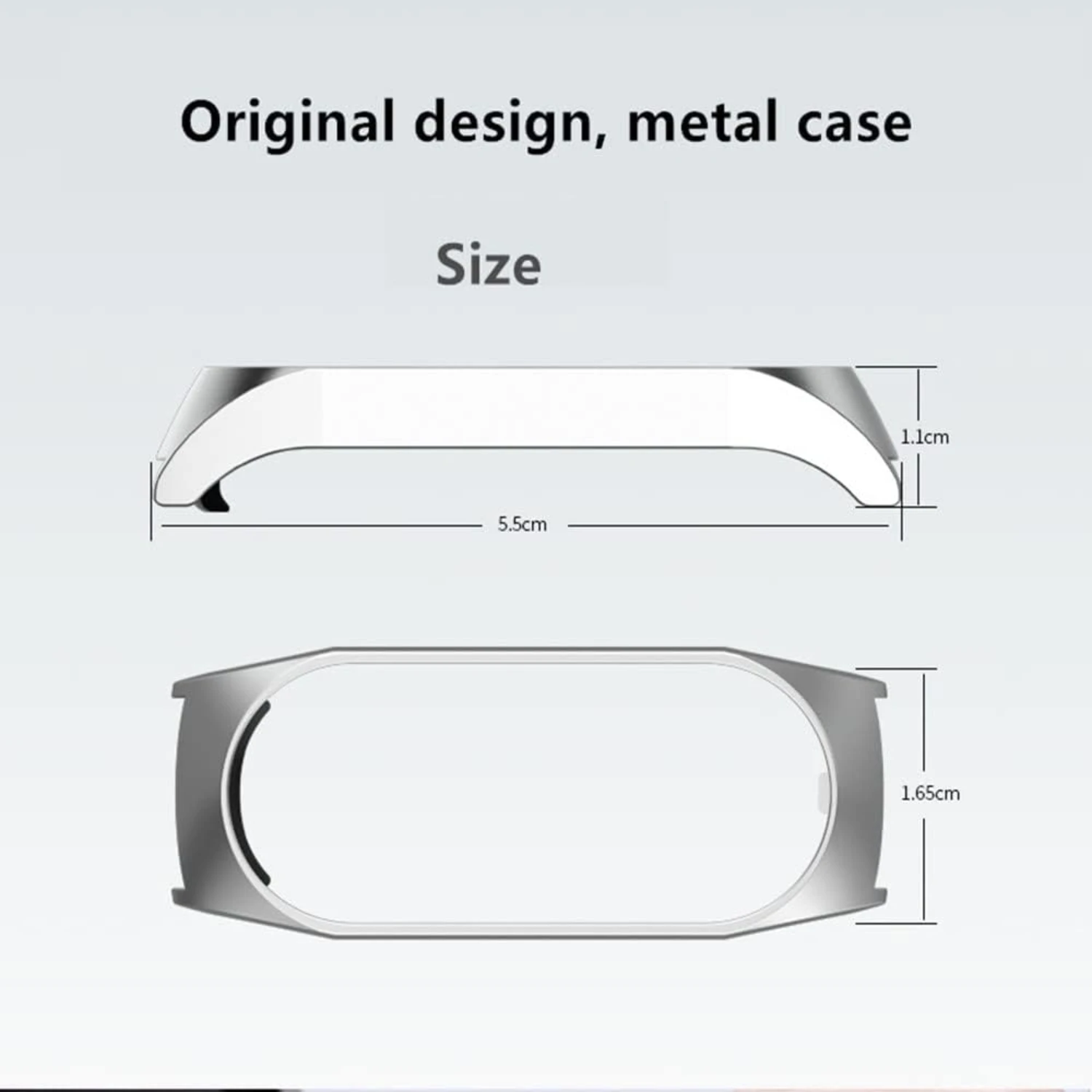 orward way. Upgrade your athletic accessories with this sleek, stylish, and versatile stainless steel band that seamlessly integ