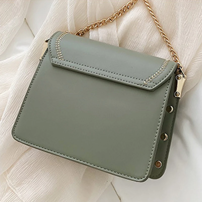 New Fashion Shoulder Bags Thick Chain Messenger Bags for Women 2023 Brand Designer Handbags and Purses Ladies Crossbody Bags