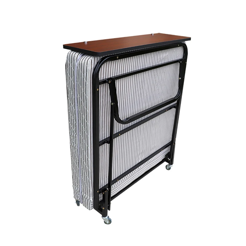 

Wholesale popular portable metal folding bed single with mattress