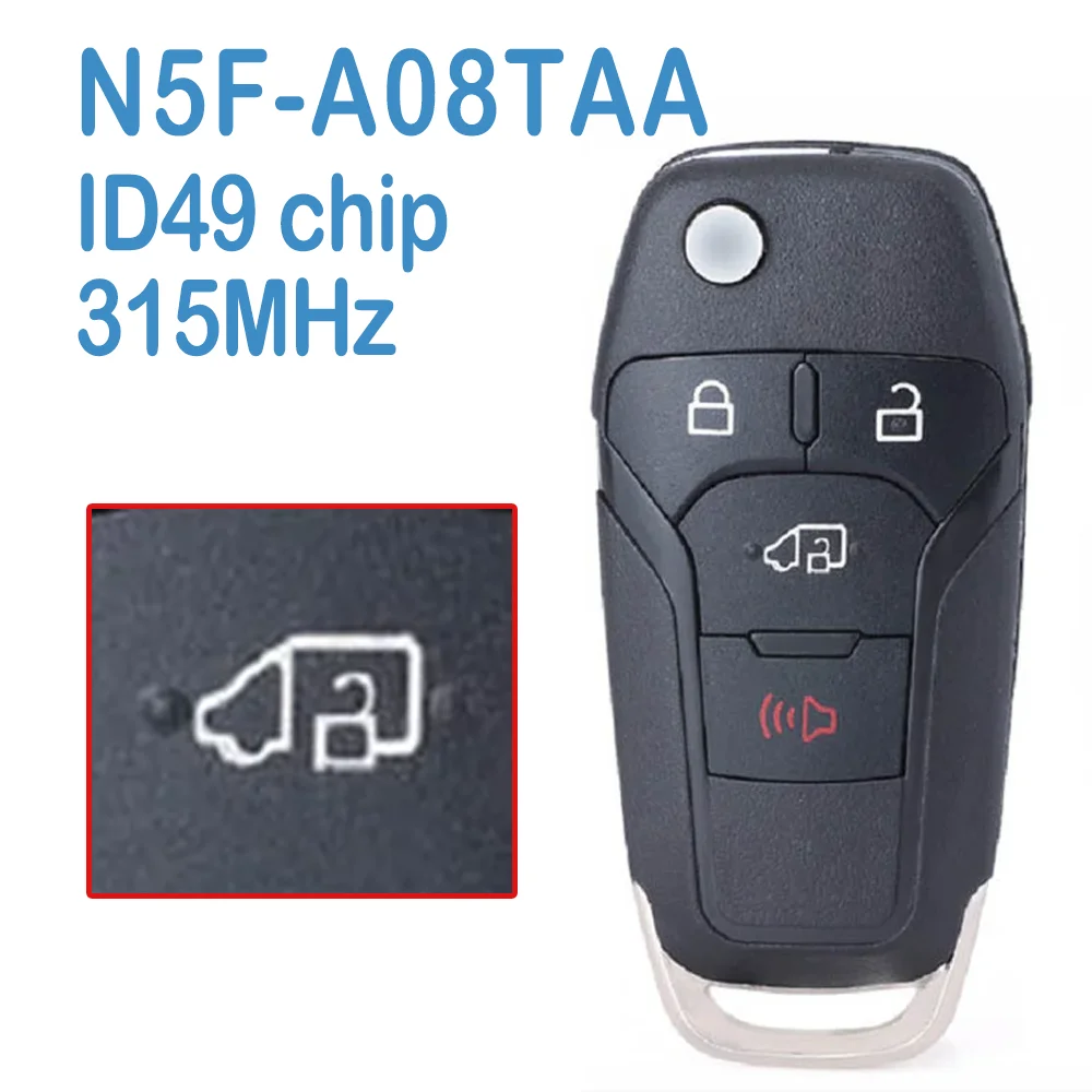 

2 шт./партия, умный пульт дистанционного управления для автомобиля Ford Transit Connect 315-2019