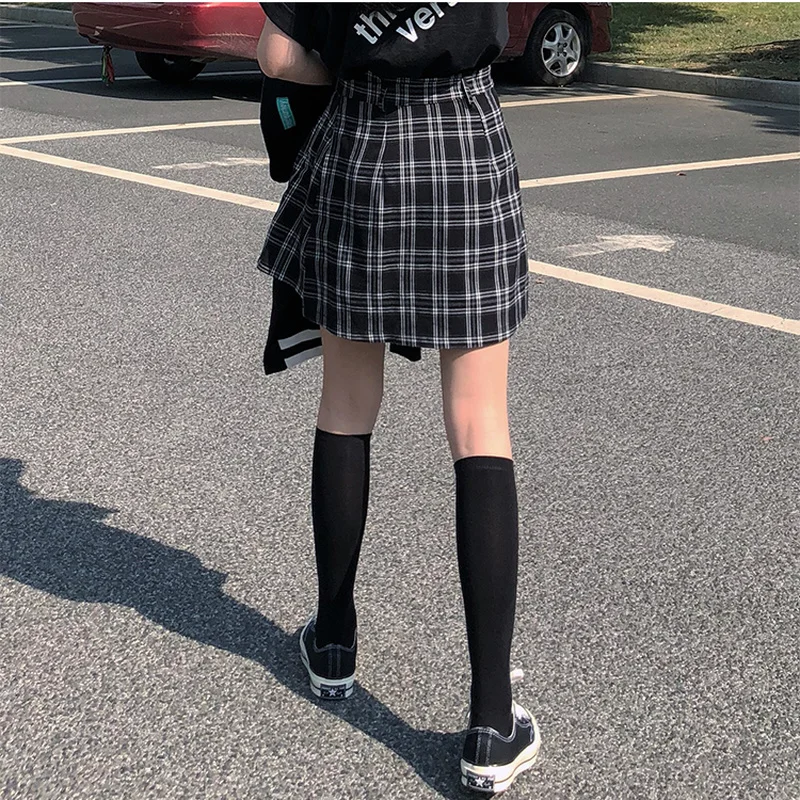 Fall/Winter High Waist Shorts Skirt 2023 New Women's Korean Style Girls School Style Children's Thin A-line S-XL Shorts Skirts