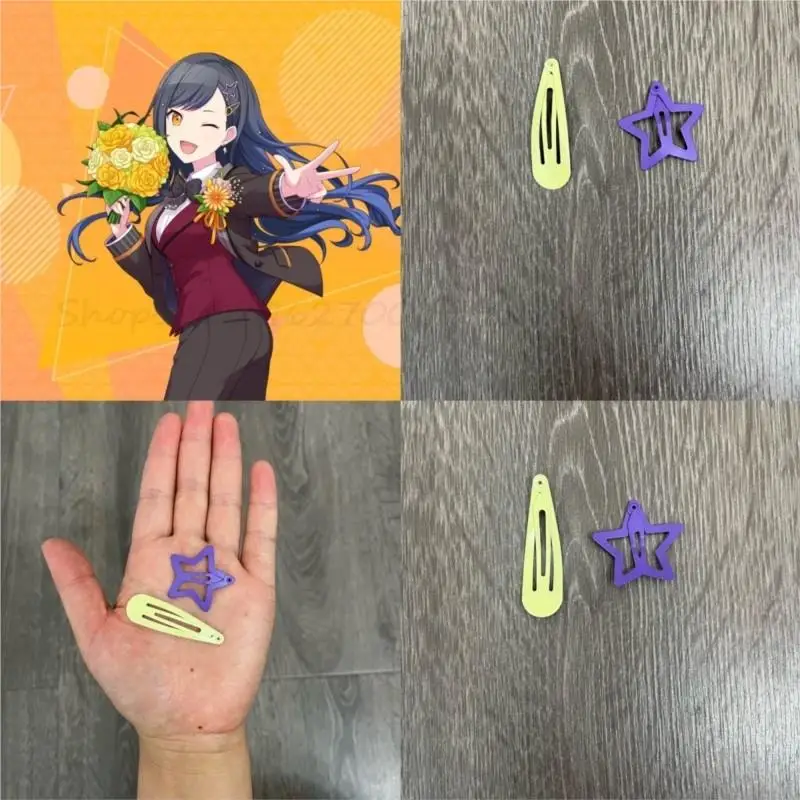 

Project Sekai Colorful Stage Feat Shiraishi An Headwear Hairpin cosplay Accessories BB Hairpins Women Girls Fashion Hairpins