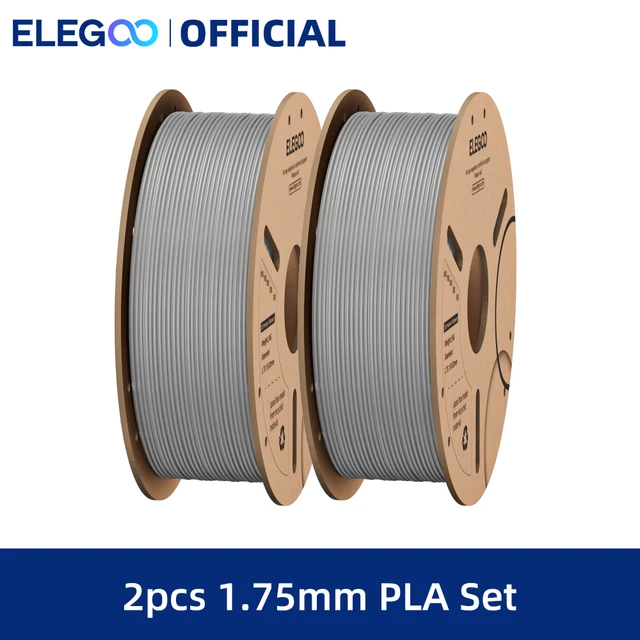 ELEGOO 1kg 1.75mm PLA Filament Plastic 3D PLA for 3D Printer