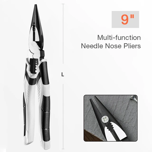 Japanese Multifunctional Universal Diagonal Pliers Needle Nose Pliers Hardware Tools Universal Wire Cutters Pliers Wire Stripper 9A