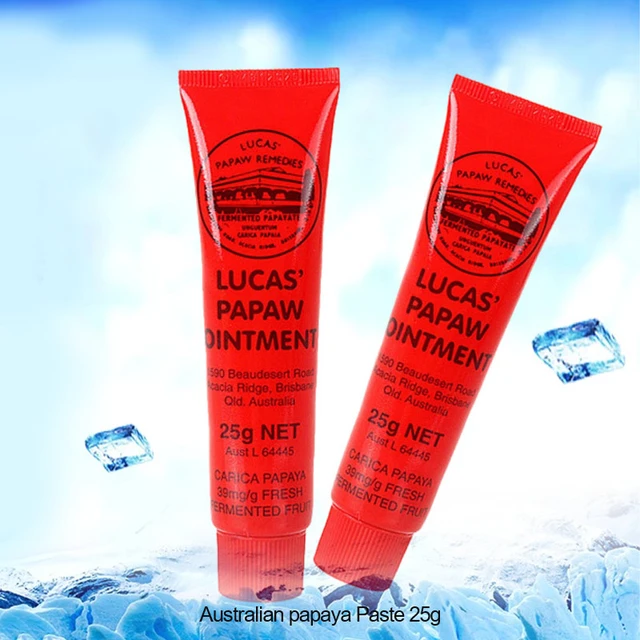 4PCS 25g Australia Lucas Papaw Ointment Rash Cream Lip Balm Papaya Skin  Repair Papaw Cream Lucas Oil Skin Care - AliExpress