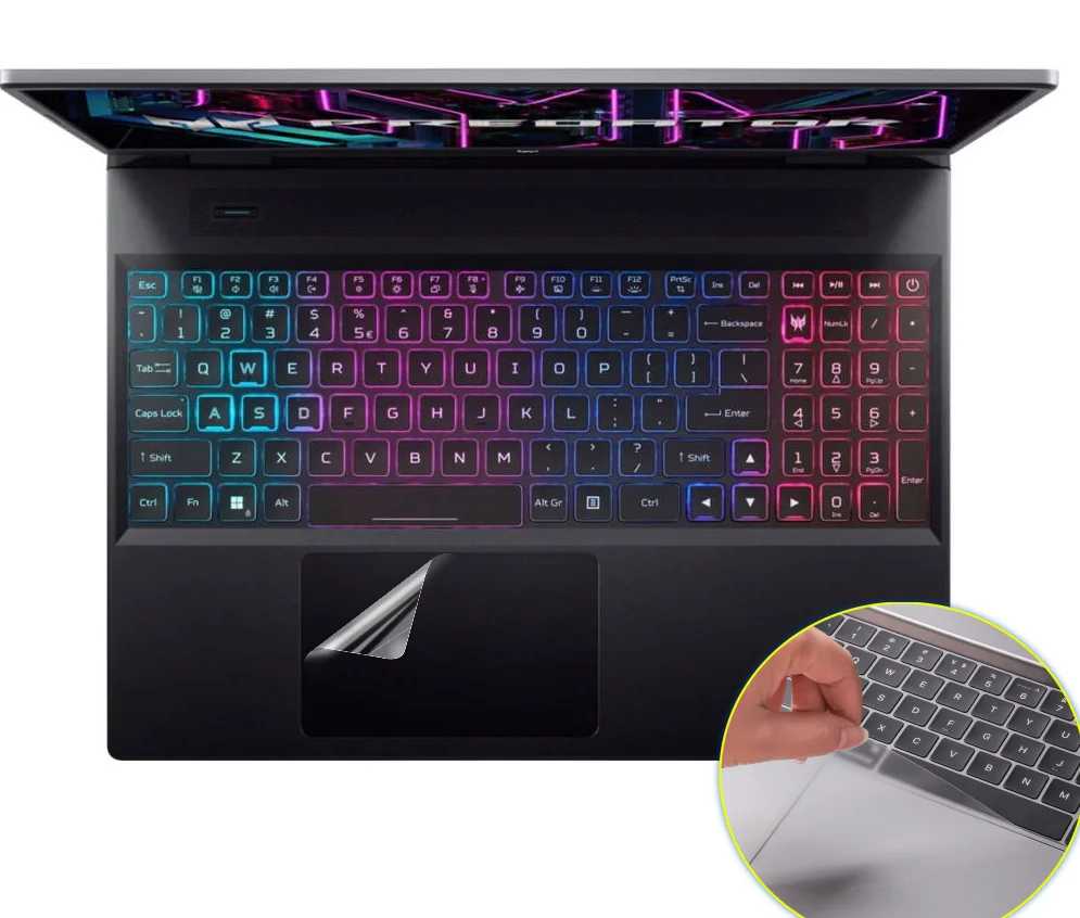 Matte Touch Pad Touchpad Pellicola Protettiva Pellicola Adesiva Per Acer Predator Helios Neo 16 2023 Phn16-71 Phn16 71 56Zu 79 C7 57Lq