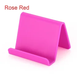 Adjustable Portable Phone and Tablet Stand (Rose red)