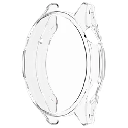 Premium Screen Protector Case for Huawei Watch GT6 - Soft TPU All - Around Protective Bumper Cover (Clear)