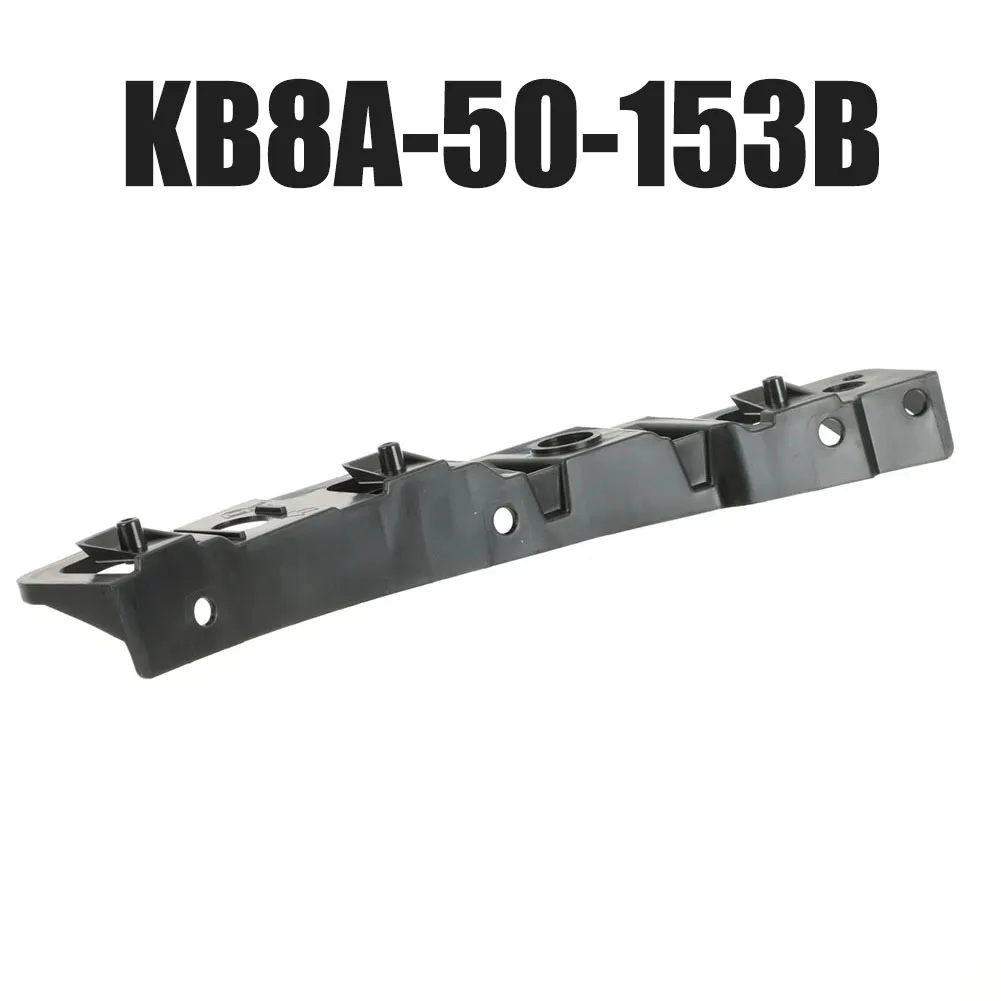 

1x Front Bumper Right Bracket Fits For Mazda For CX-5 2017-2021 #KB8A-50-153B Black ABS Holder High-quality Car Exterior Parts