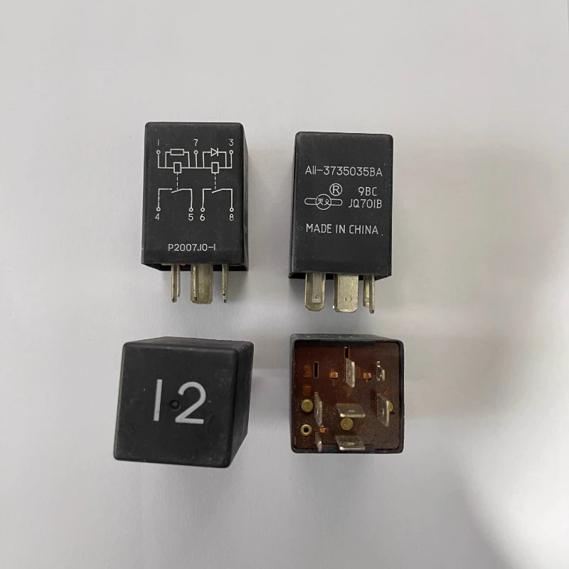 

（Brand New Original）1pcs/lot 100% original genuine relay:A11-3735035BA 8pins Car headlight relay
