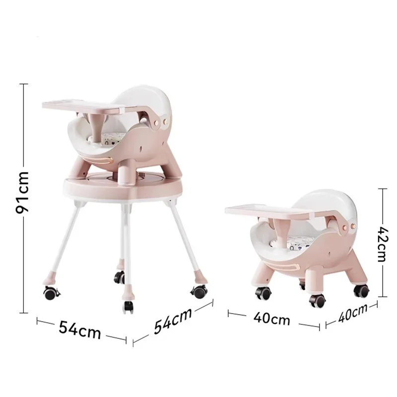 Design Mini Children'S Chair Kitchen Platform Plastic Child Chair Baby Feeding Kids Fauteuil Pour Enfants Child Room Furniture