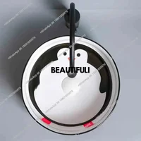 อ่างล้างหน้าแบบตั้งพื้นทรงกลมเซรามิก อ่างล้างหน้าสำหรับห้องน้ำ อ่างล้างหน้าสำหรับเด็ก 3