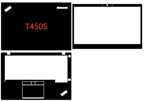 Pre-cut Skin Sticker Cover For Thinkpad T440 T440S T440P T450 T450S T460 T460S T460P T470S T470 T470P T480 T480S T490 T490S