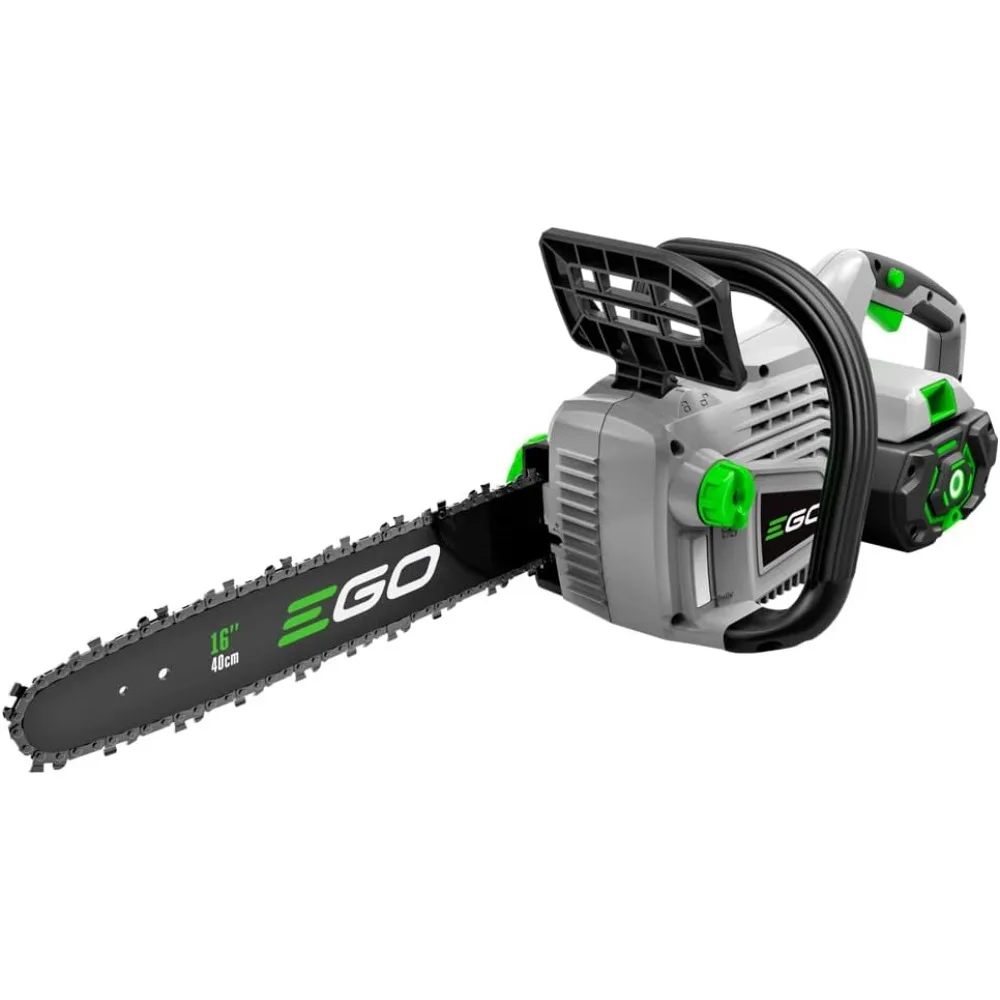 

EGO Power+ CS1604 16-Inch 56-Volt Lithium-ion Cordless Chainsaw - 5.0Ah Battery and Charger Included , Black