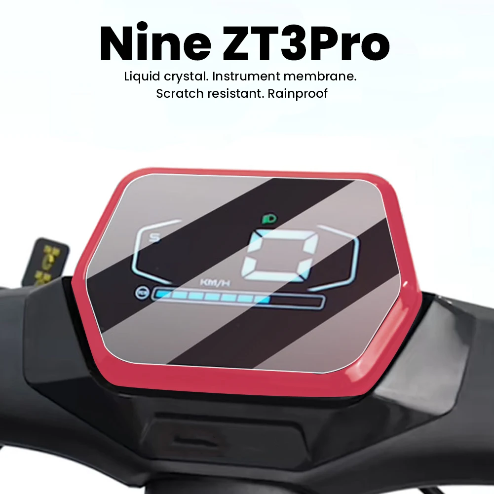 Dashboard Silicone Waterproof Cover Display Screen Rubber Protection Case For Segway Ninebot ZT3/ZT3 Pro Electric Scooter