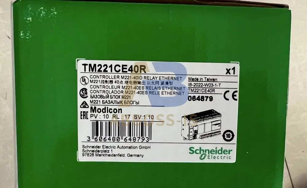 

Программируемый контроллер Schneider TM221CE40R, 1 шт.