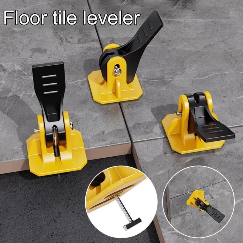 

50pcs Tile Leveling Adjuster System Tile Installation Construction Tool Leveler Locator Spacers for Flooring Tile Wall