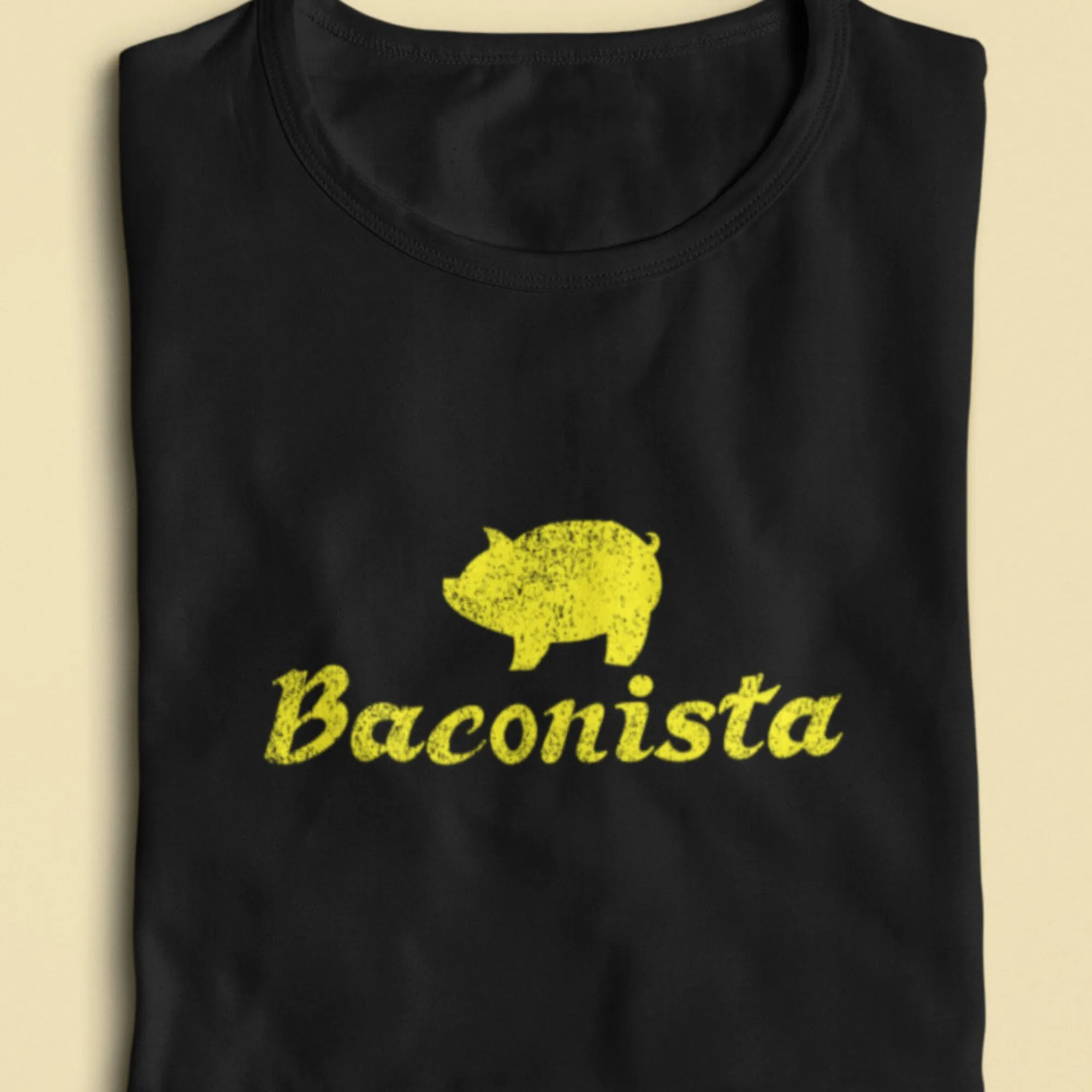 Maglietta Baconista Pancetta Divertente Foodie S Keto Lover Dieta Caramelle Di Carne Maniche Lunghe O Corte