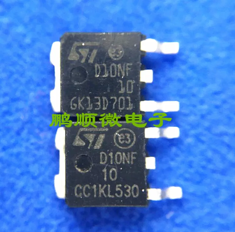 

20 шт. оригинальная новая МОП-трубка D10NF10 D10NF10L ST TO252