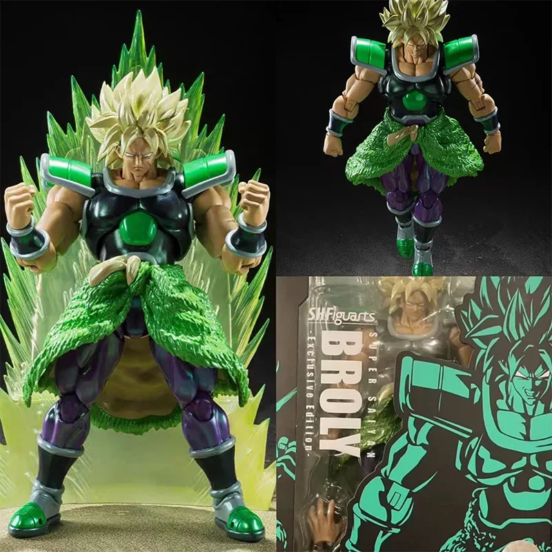 

Original BANDAI S.H.Figuarts Dragon Ball Super Broly NYCC 2022 In Stock Anime Action Collection Figures Model Toys