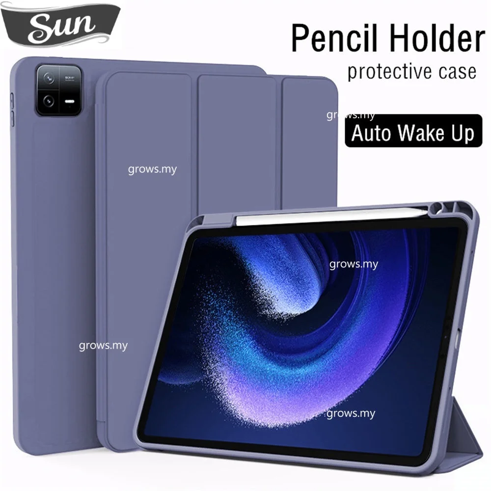 Per Xiaomi Mi Pad 6 Pro 2023 Custodia Trifold Stand Portamatite Cover Per Xiaomi Pad 5 Pro 11 Tablet 2023 Redmi Pad 10.61 Case