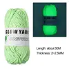 50g/roll Luminous Chunky Yarn Polyester Hand Knitted Glow in the Dark Knitting Wool DIY Handmade Weave For Cardigan Scarf Hats 6