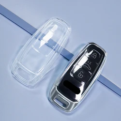Transparent Smart Remote Car Key Case Cover Fob (Transparent)