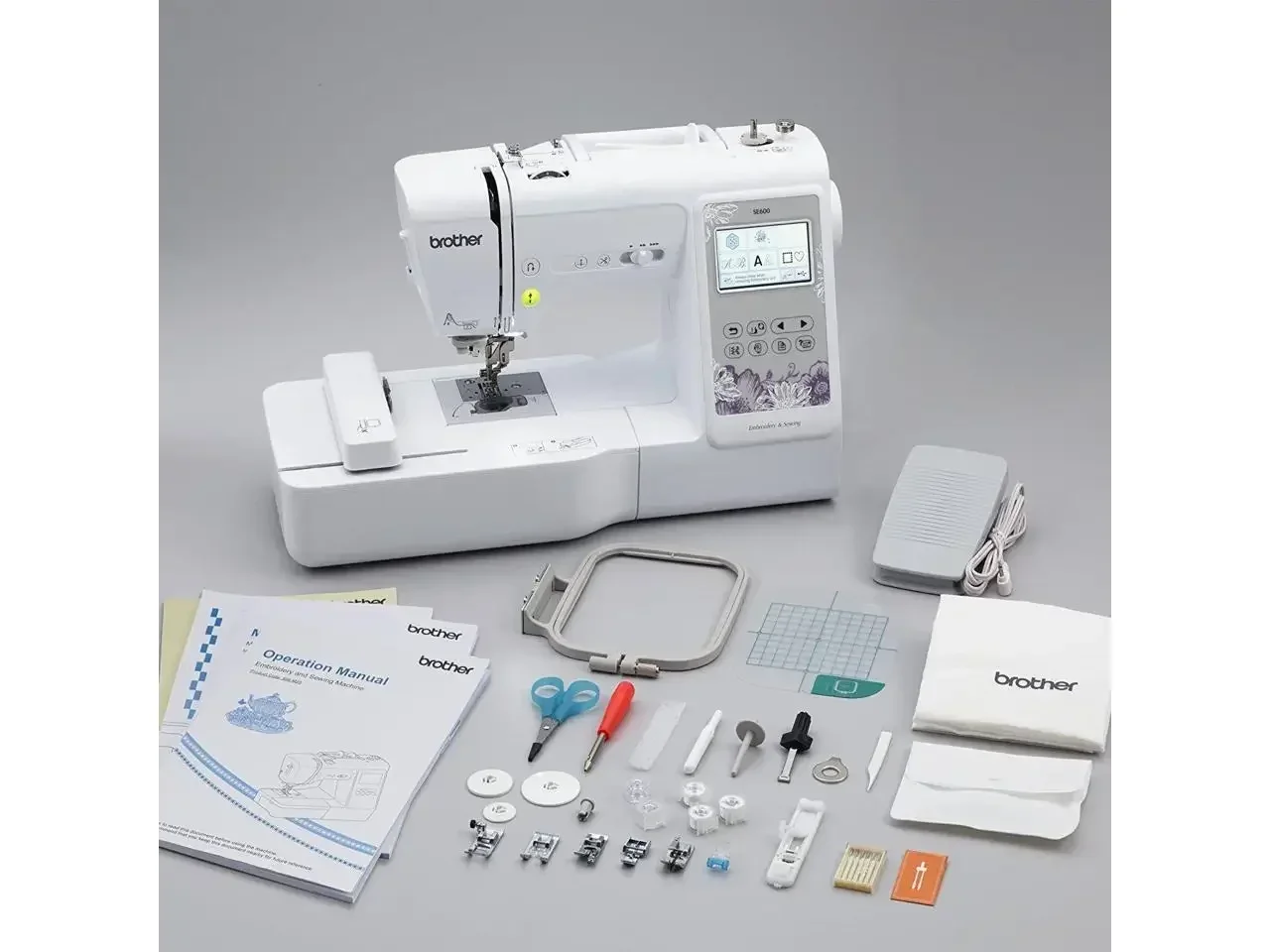 

SUMMER SALES DISCOUNT ON Buy With Confidence New Original Activities Brother SE600 Combination Computerized Sewing And Embroider