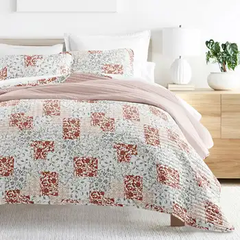 Reversible Microfiber Quilt Set 1